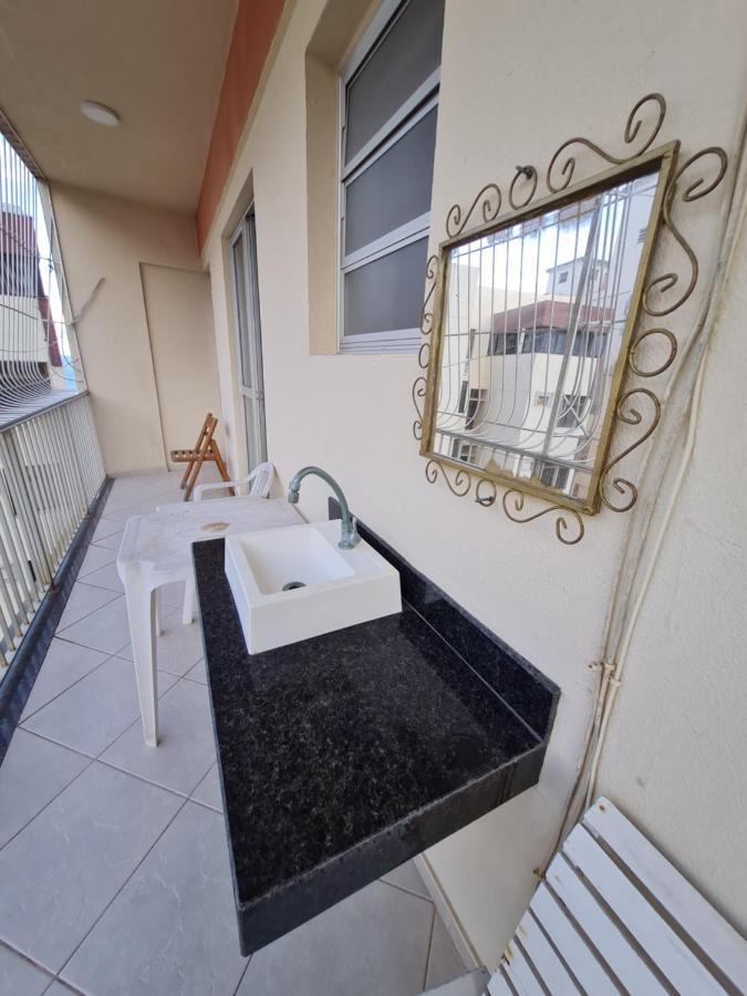 Apt Centro 50 M Mar, Wi-Fi, Completo, Local Top Guarapari Eksteriør billede